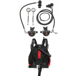 Sidemount Regulator & Harness packages