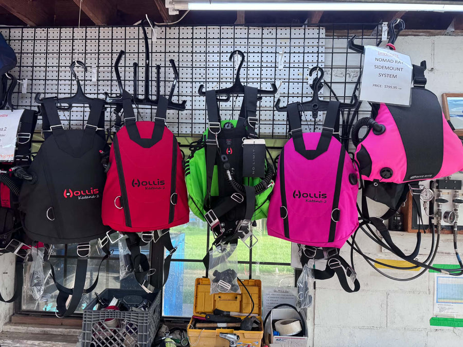 Sidemount Harnesses