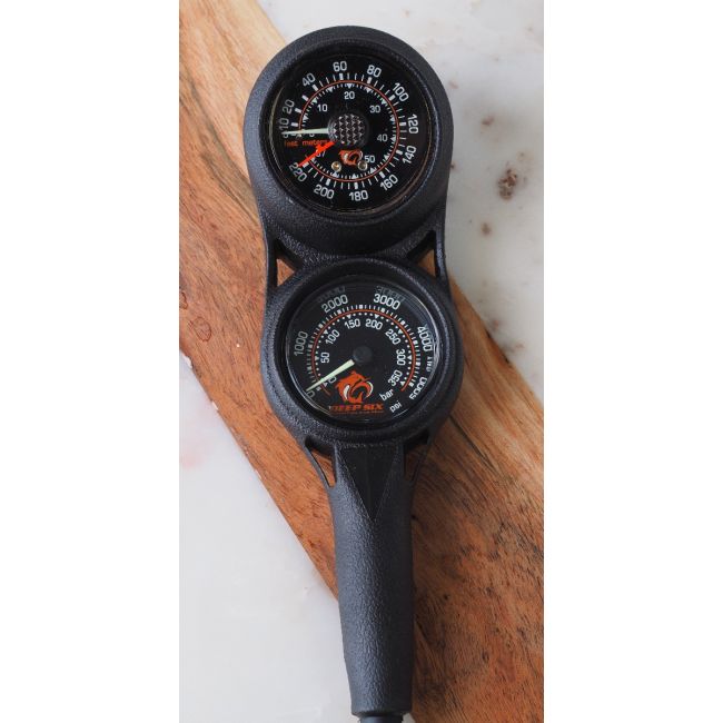 Deep 6 Dual Metric/Imperial 2 Gauge Console