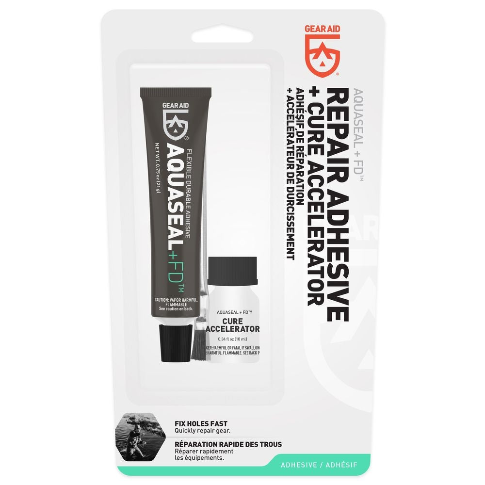 Aquaseal +FD Repair Adhesive + Cure Accelerator