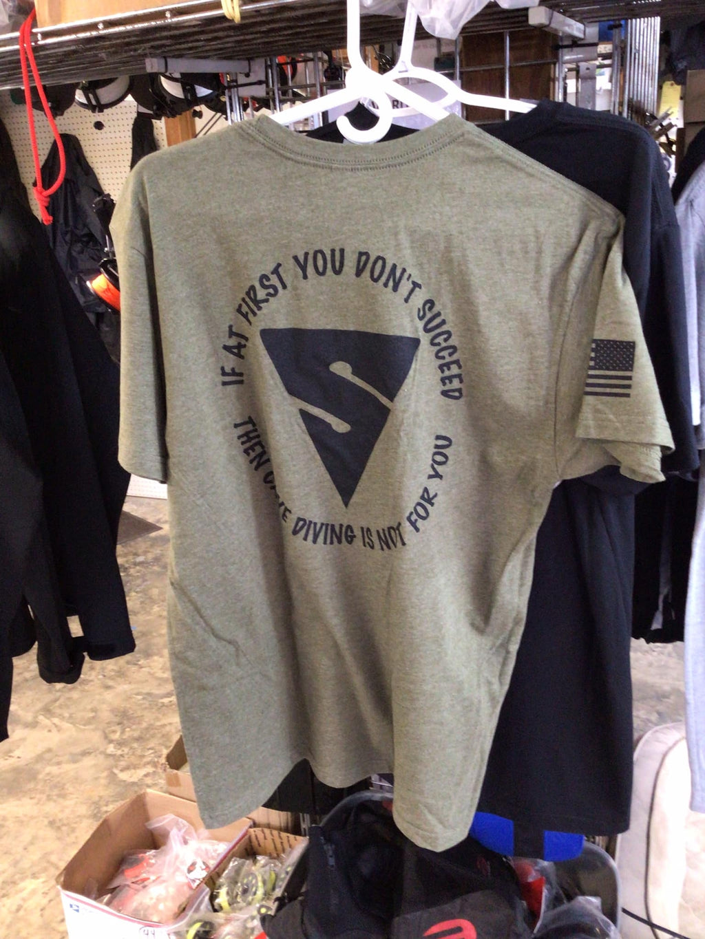 Cave Adventurers Military Appreciation Not For You Dive Unisex T-shirt