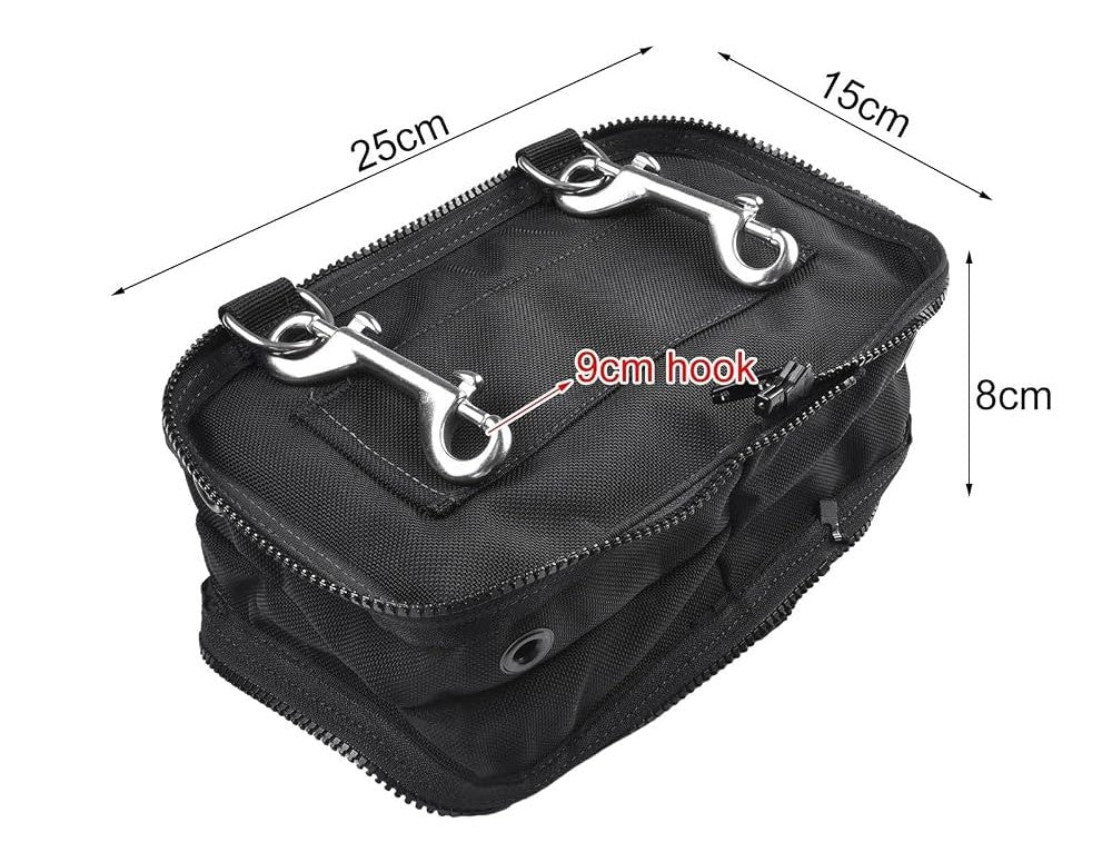 Hollis SMS Katana Storage Pocket with Stainless Steel Snaps