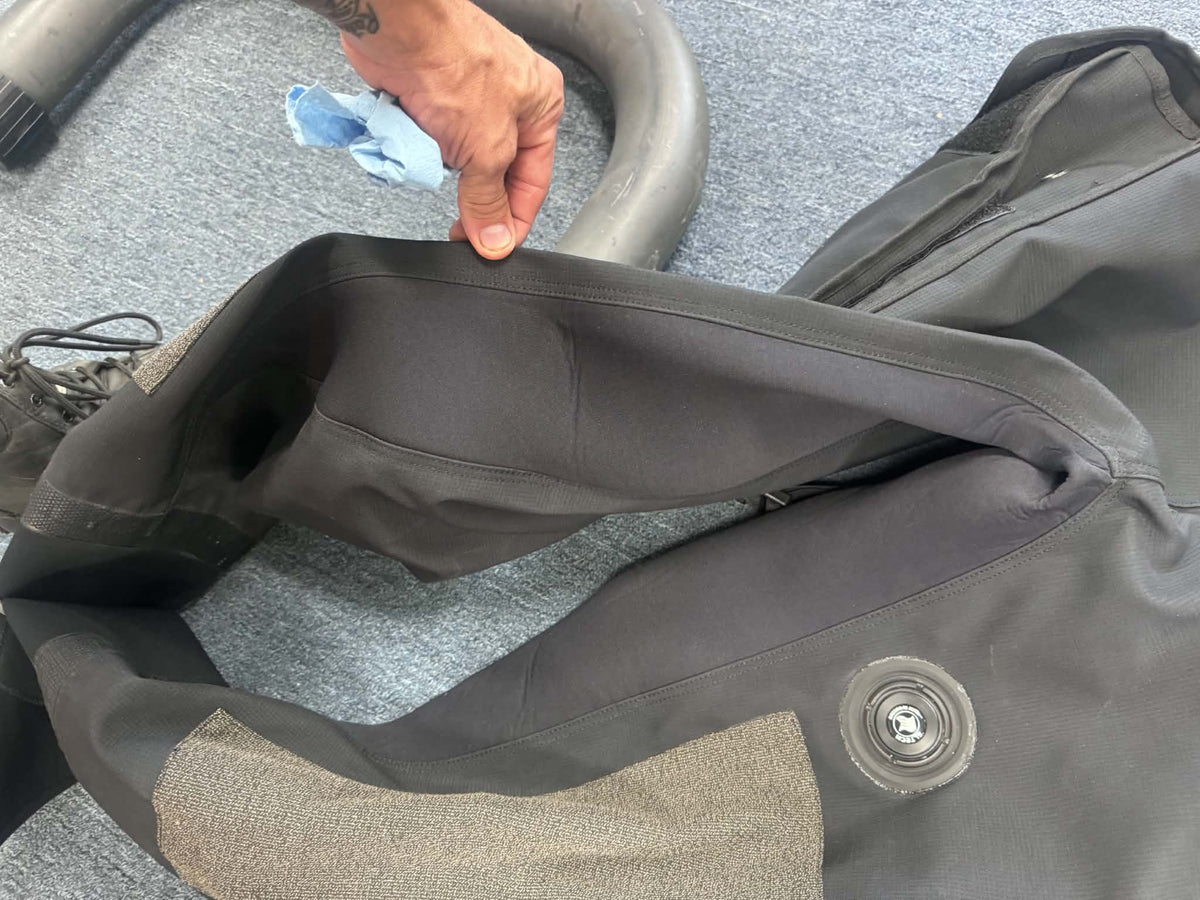 prototype Pinnacle evolution 2 flex drysuit