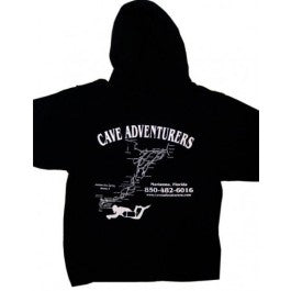 Cave Adventurers Map Hoodie