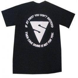 Cave Adventurers Line Arrow t-shirt