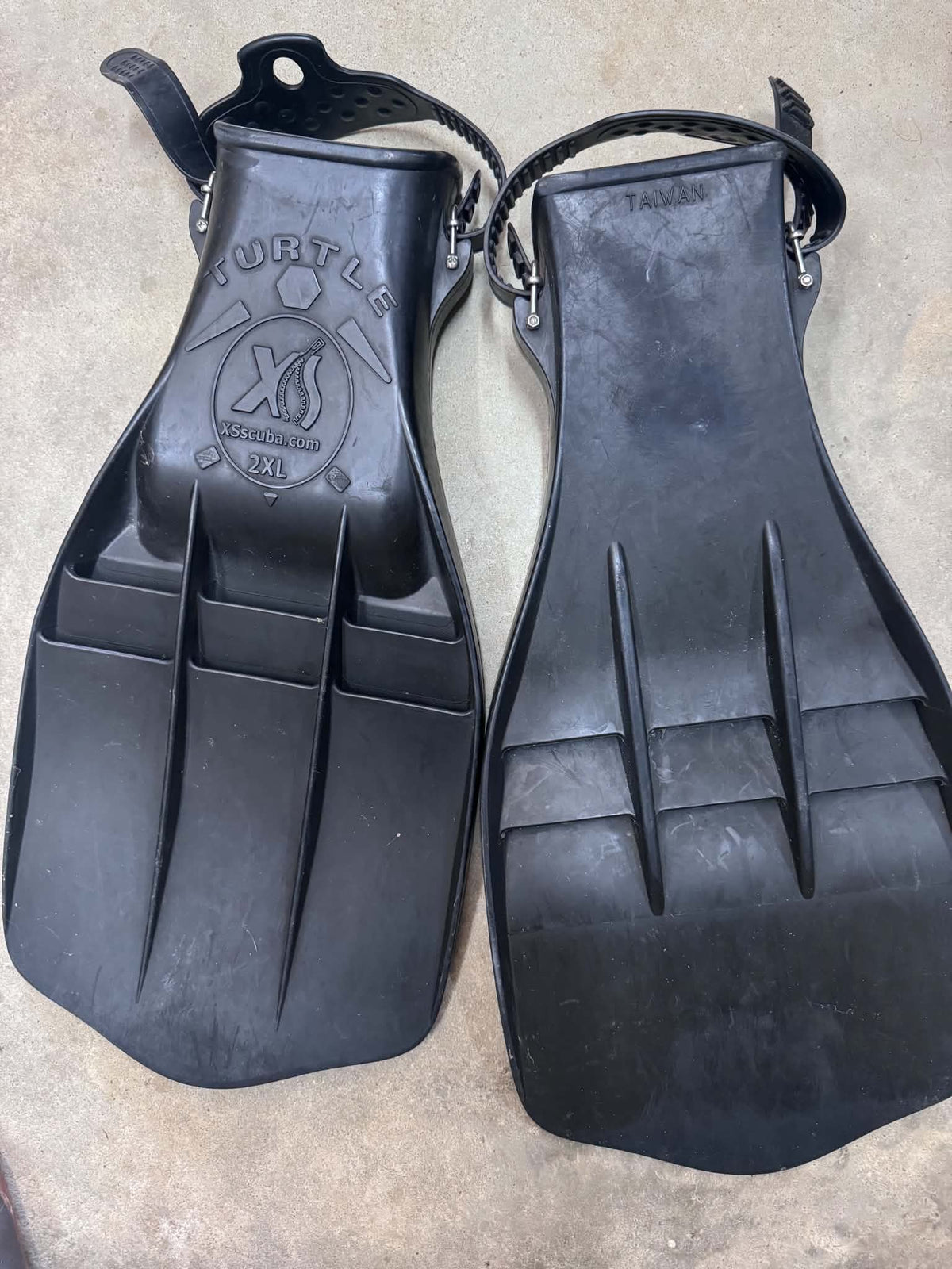 turtle fins xxl