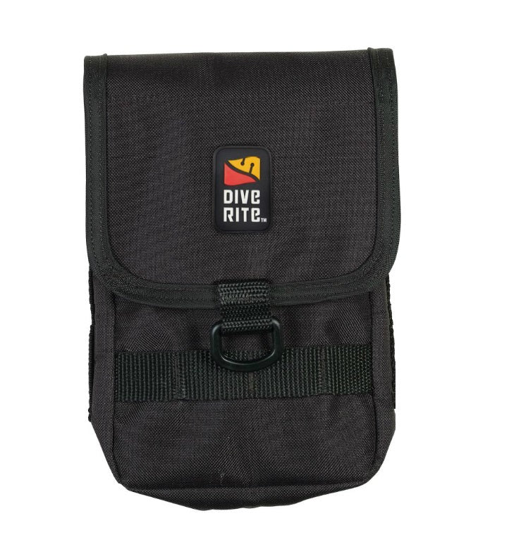 Dive Rite Bellows Velcro Pocket with Daisy Chain