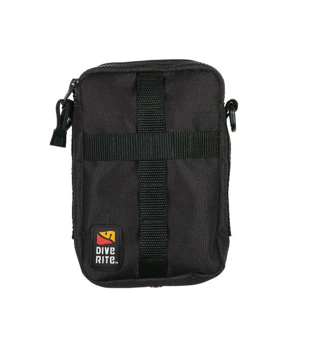Dive Rite Bellows Zip Pocket with Daisy Chain