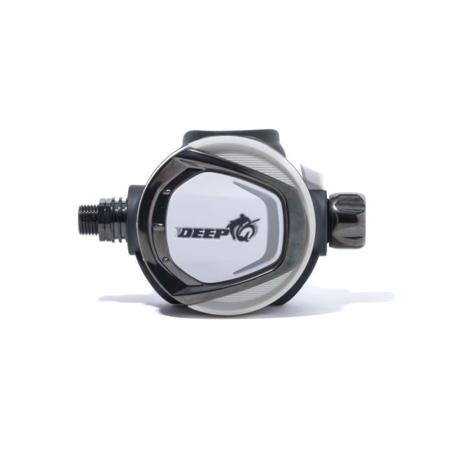 Deep 6 Signature Series 2nd Stage Regulator - White