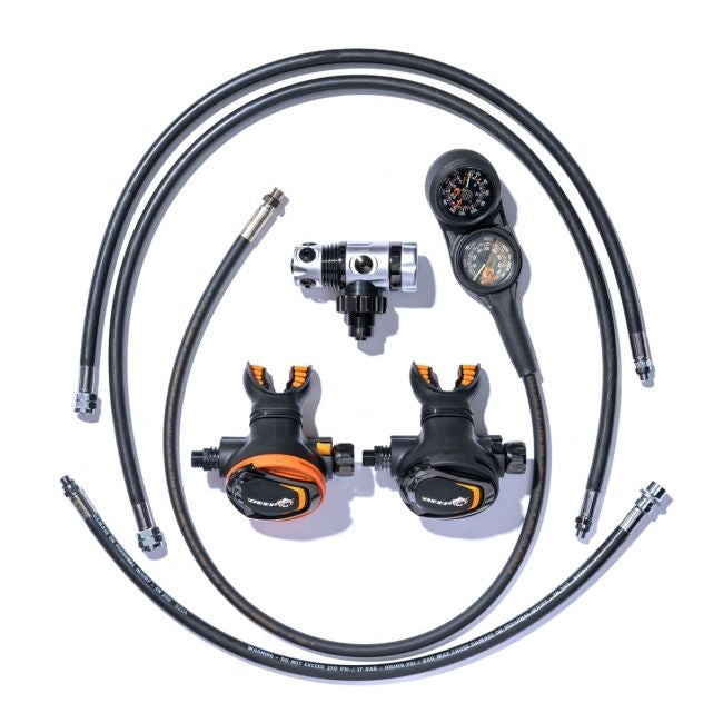 Deep 6 Signature Series Recreational Single Tank Regulator Package