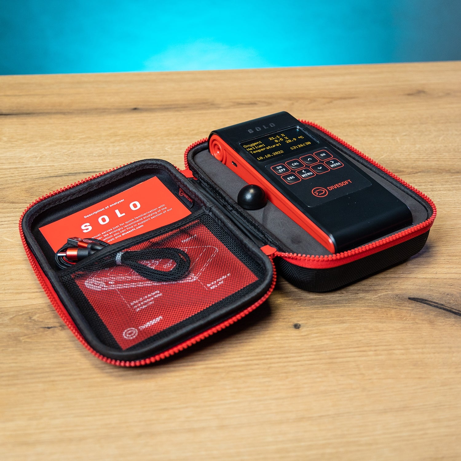 Divesoft solo helium/o2