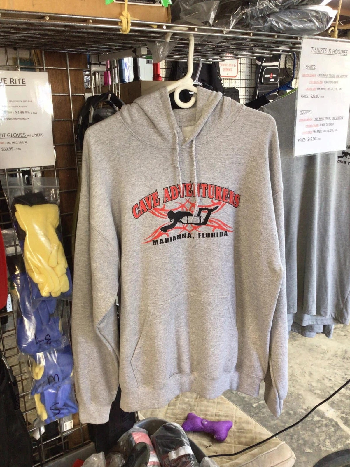 Cave Adventurers Tribal Hoodie