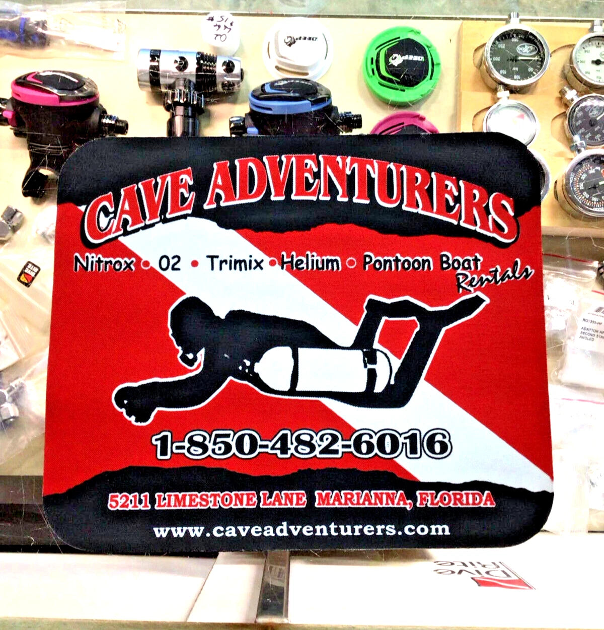Cave Adventurers Mouse Pad