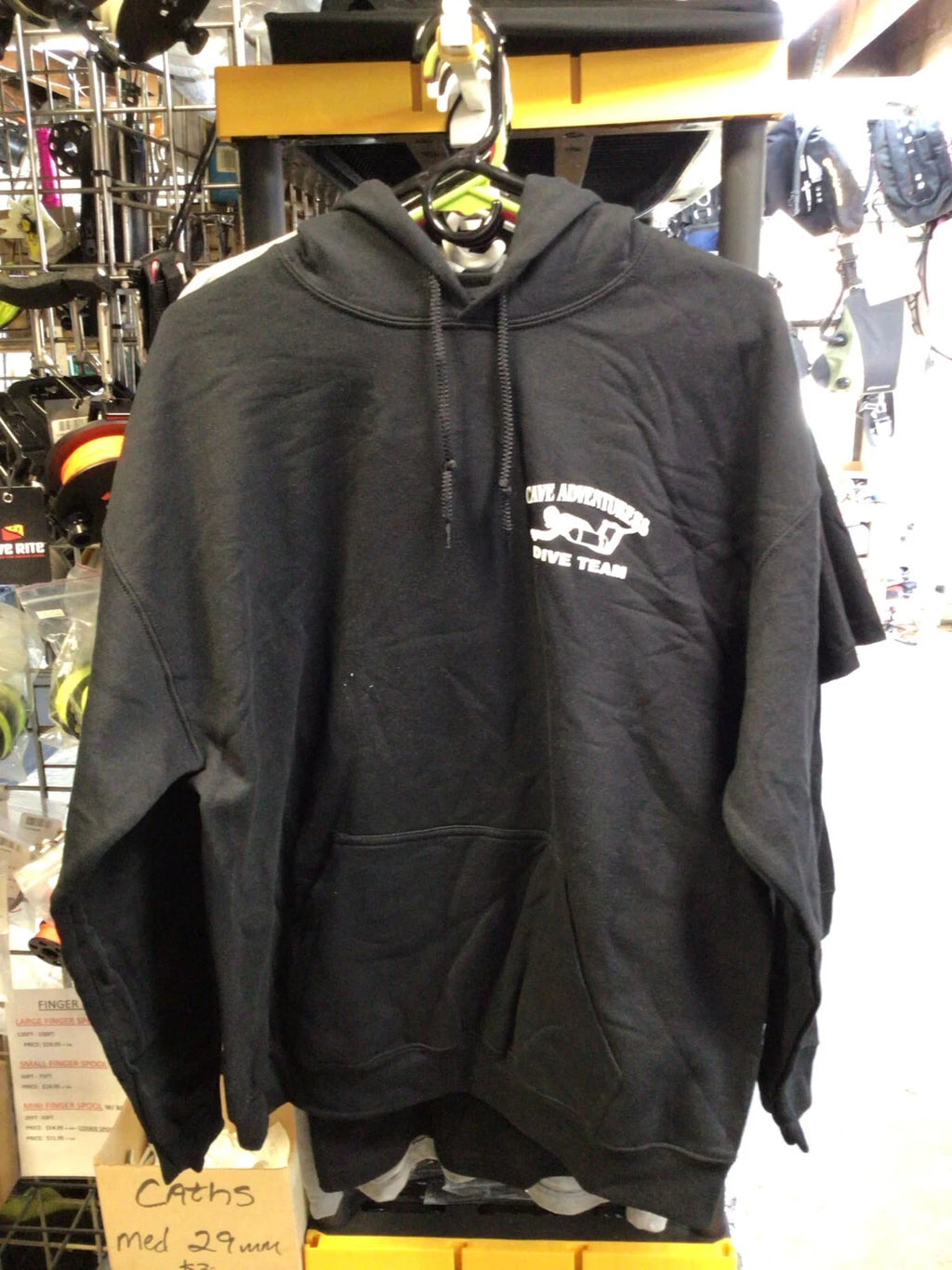 Cave Adventurers Map Hoodie
