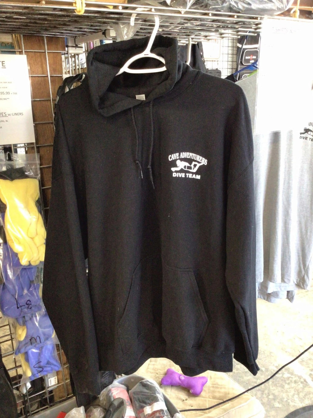 Cave Adventurers Line Arrow Hoodie