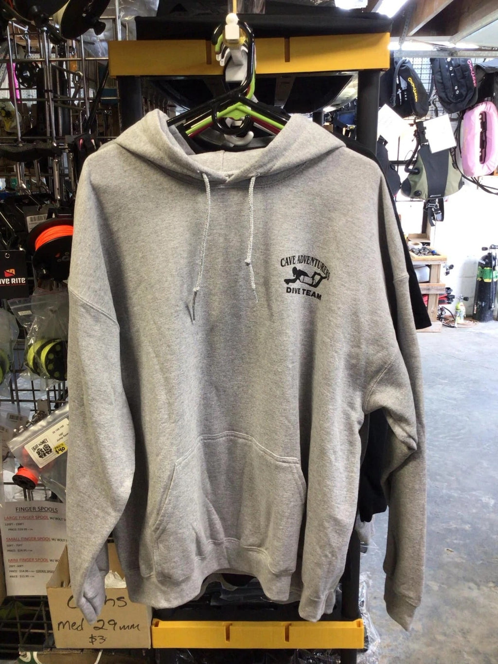 Cave Adventurers Line Arrow Hoodie