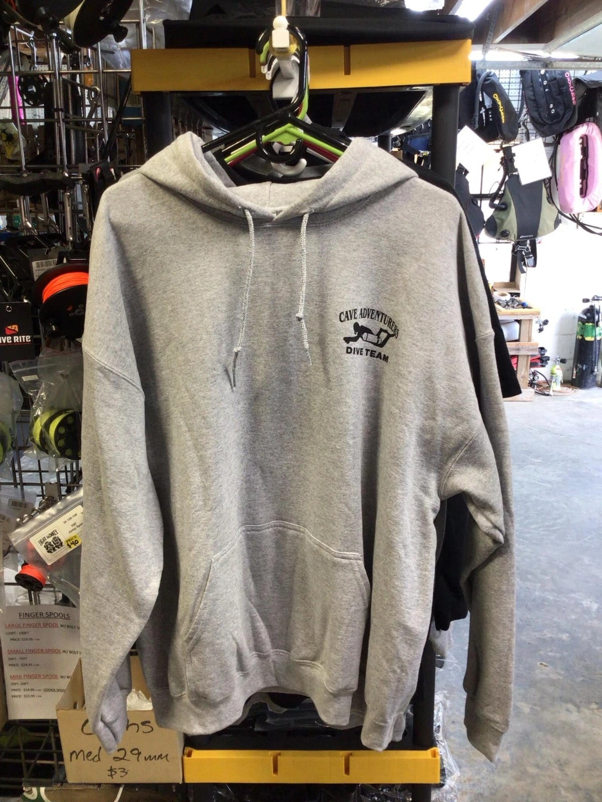 Cave Adventurers Line Arrow Hoodie