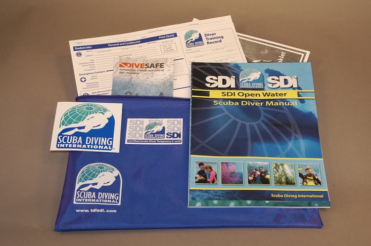 SDI Open Water Scuba Diver Manual Kit