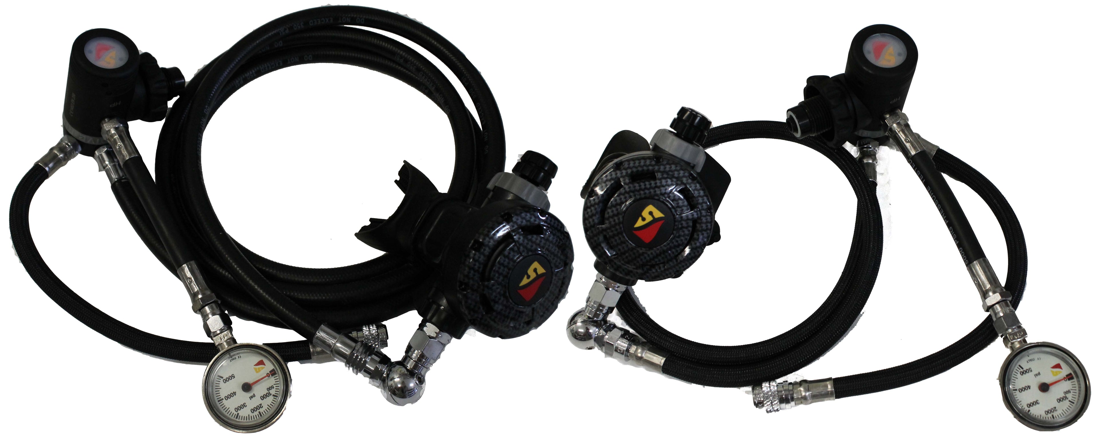 Dive Rite XT Sidemount Regulator Package